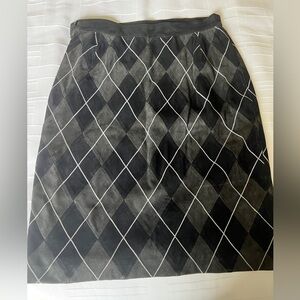 Suede Valentino skirt! Like new! Runs small but absolutely beautiful!!!!